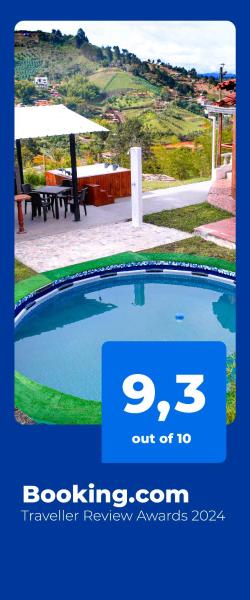 Preciosa finca en el peñol de Guatapé con piscina y jacuzzi